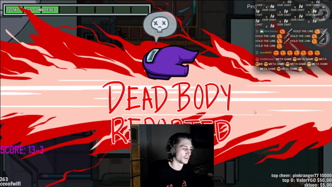 xQc Among Us VOD #6