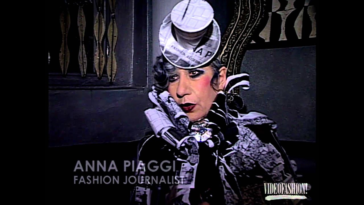 Anna Piaggi - 1999 - Videofashion Vault
