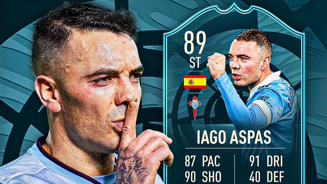 EL TURCO! 🤫 89 POTM IAGO ASPAS PLAYER REVIEW! - FIFA 21 Ultimate Team