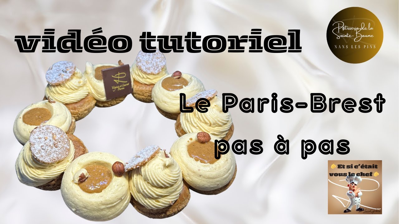 Vidéo tuto du Paris-Brest #atelierpatisserie #patisserie #parisbrest