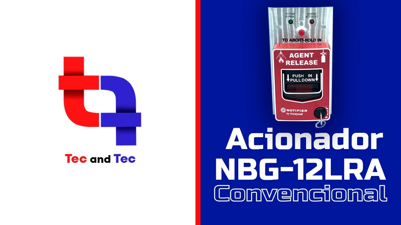 Acionador NBG-12LRA Notifier | Tec And Tec