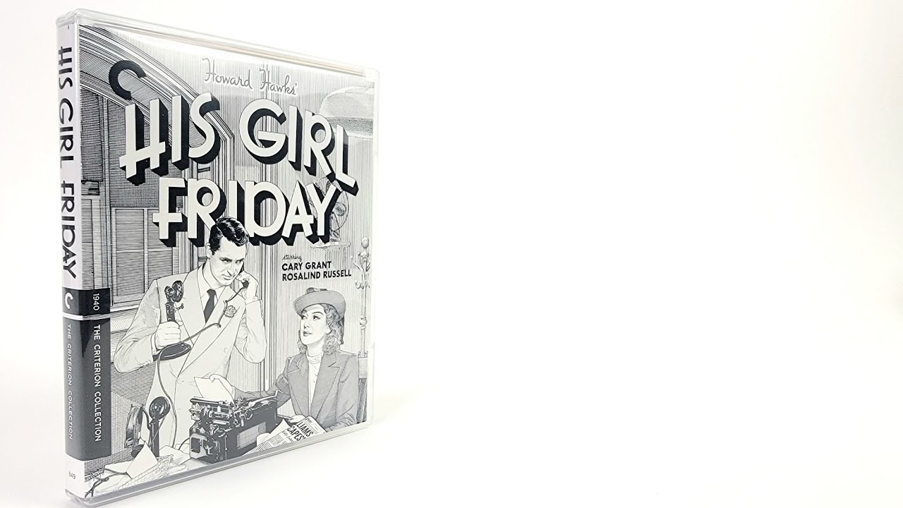 HIS GIRL FRIDAY - Criterion's Bluray Version is Amazing!
