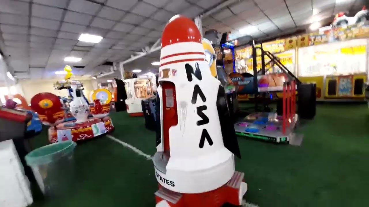 R.G. Mitchell NASA Space Rocket Kiddie Ride