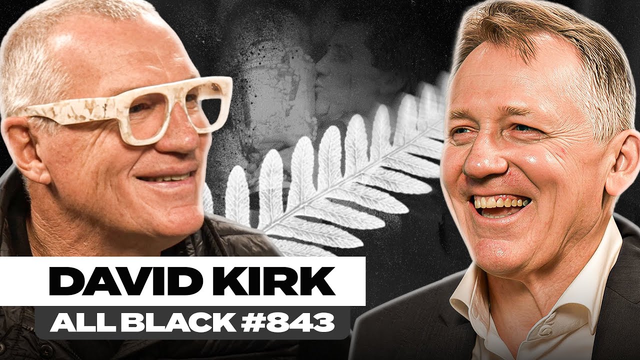 Real Legacy - David Kirk MBE, All Black #843 & Sir John Kirwan