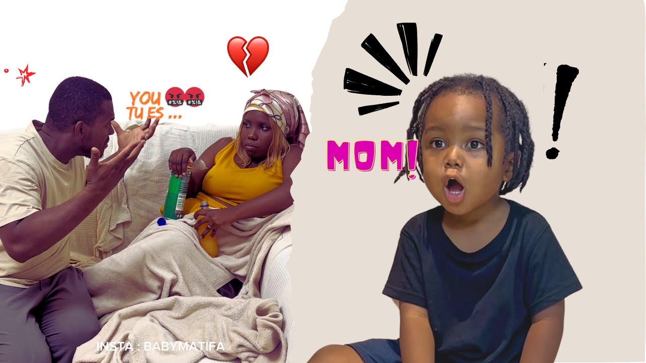 😱 IL MANQUE DE RESPECT &Agrave; SA FEMME @BabyLuke_  #matifamily #funny #babyluke #family #matifa