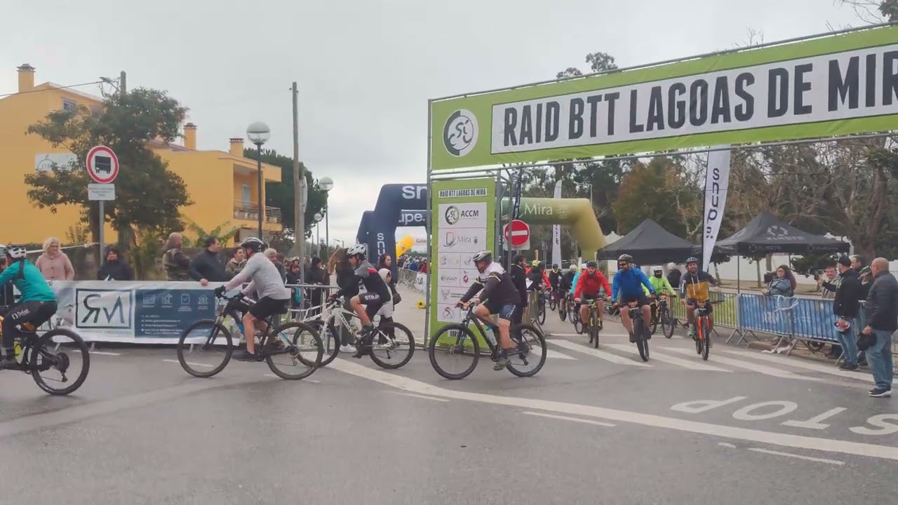 Partida do Raid BTT Lagoas de Mira 2026