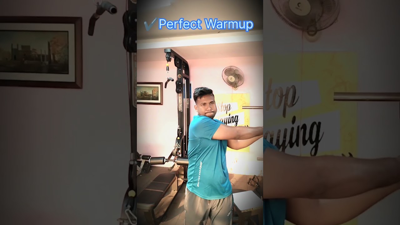 ❌Wrong Warmup v/s ✔️Perfect Warmup 