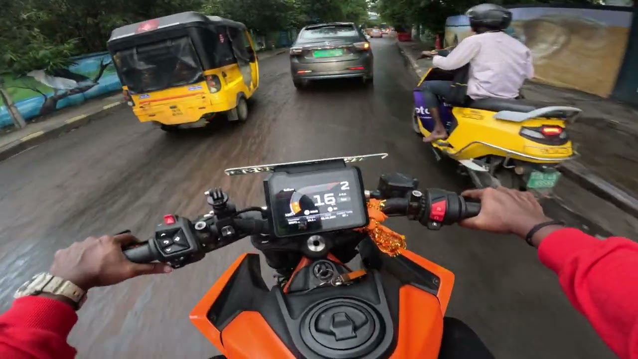 Day 2 Chennai fengal cyclone #2024 #cyclone #chennai #duke390gen3