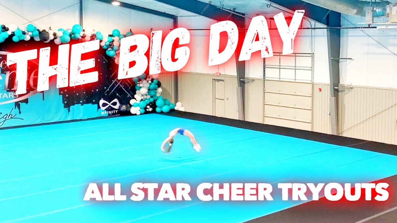 THE BIG DAY | ALL STAR CHEER TRYOUTS | Family 5 Vlogs