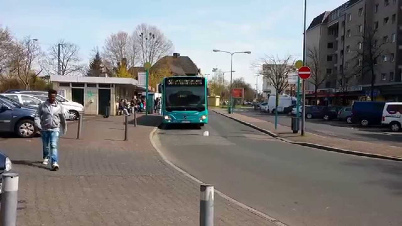 Mercedes Benz Citaro C2 mit Euronorm 6 Motor am Höchst Bahnhof