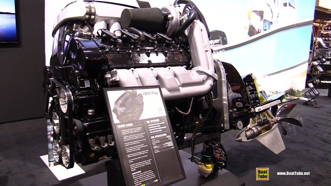 2019 Mercury Racing 1350hp Dual Calibration Engine - Walkaround - 2019 Toronto Boat Show