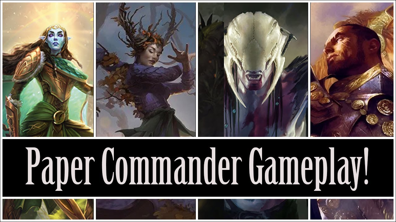 Lathril vs Leinore vs Kalitas vs Rafiq | Commander Paper Gameplay | MTG EDH / CMDR