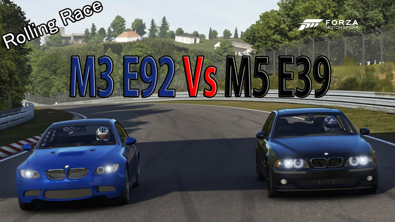 Forza Motorsport 6 - DRAG RACE: BMW M5 E39 Vs BMW M3 E92
