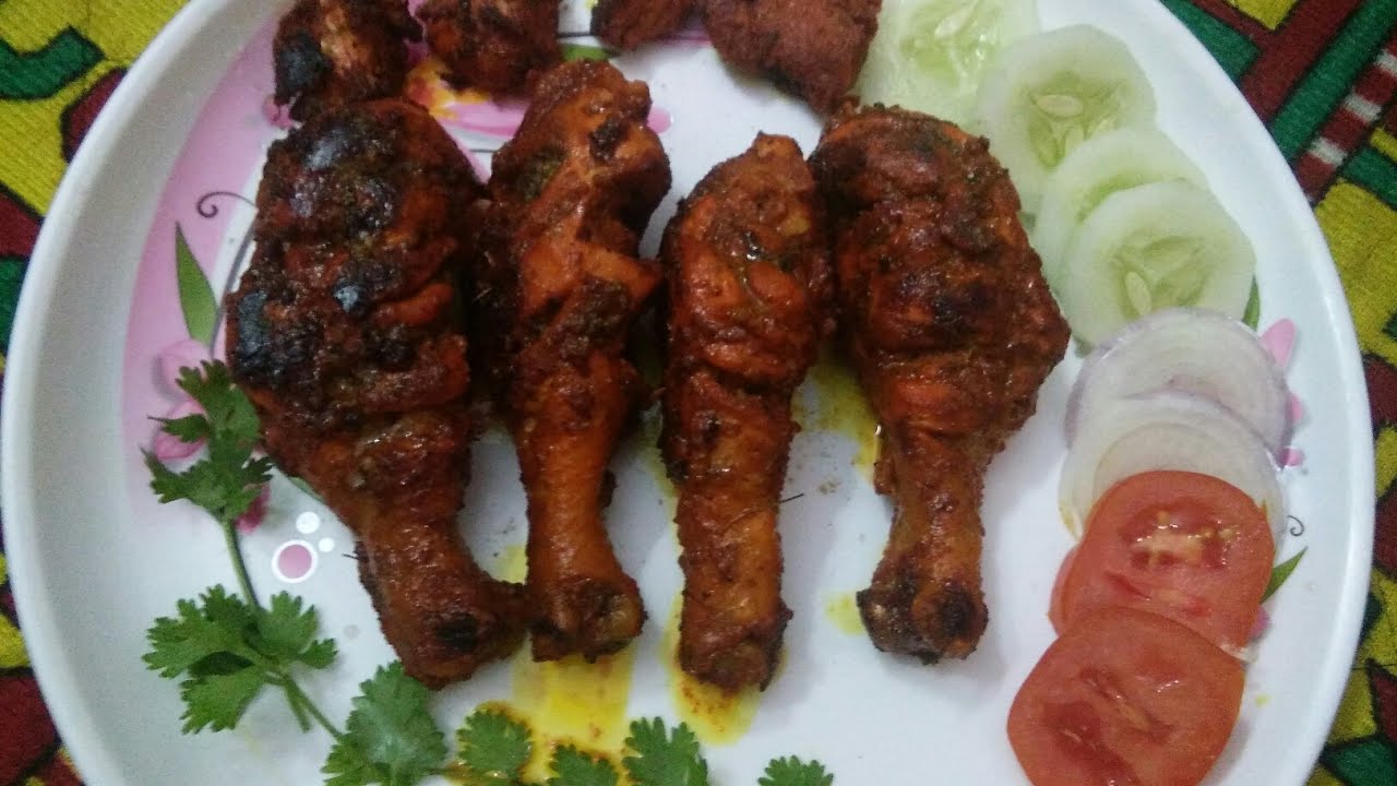 ತಂದೂರಿ  ಚಿಕನ್  tondoori  chicken in kannada / tondoori chicken with out oven