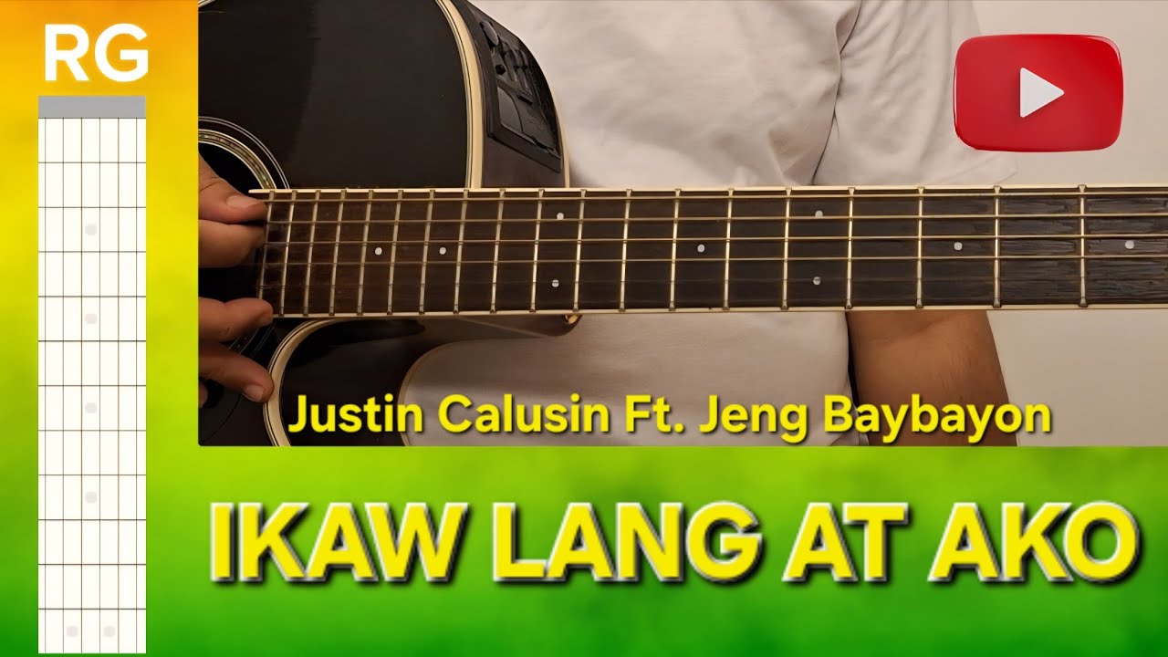 Ikaw Lang At Ako | RepaGuitara Reggae Tutorial | Justin Calusin Ft Jeng Baybayon 