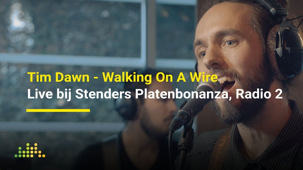 Tim Dawn - Walking On A Wire | Live bij Stenders Platenbonanza, Radio 2