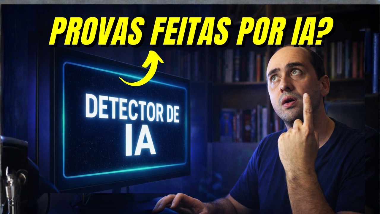 Usei detector de IAs nas provas de concurso e olha o que descobri!