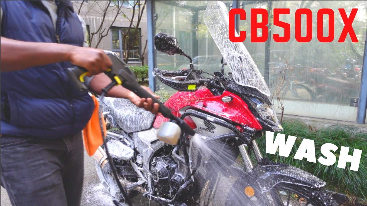 DEEP Washing The Honda CB500X