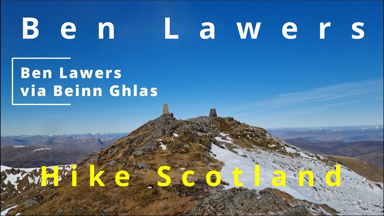 015 Ben Lawers via Beinn Ghlas in Perthshire  Scotland. Another sunny day in the Scottish Highlands.