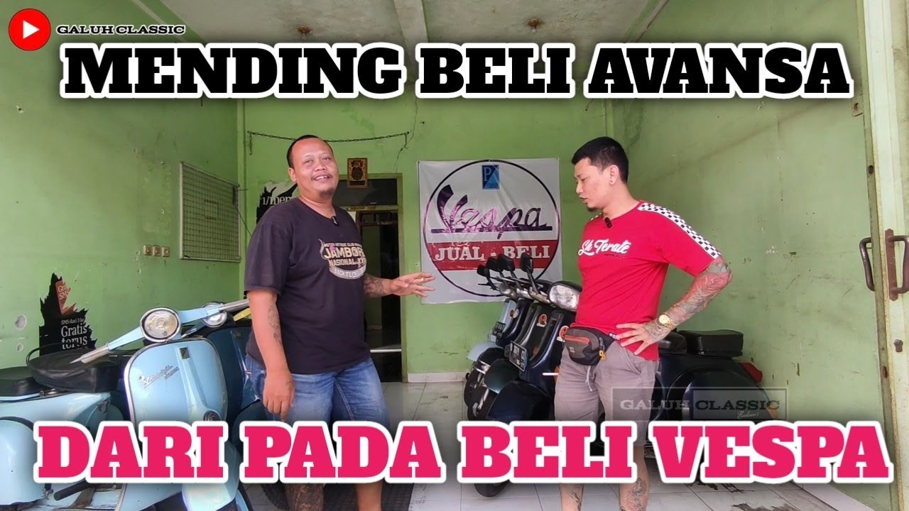 GUDANG VESPA YANG KOLEKSINYA DIJUAL SEMUA ‼️