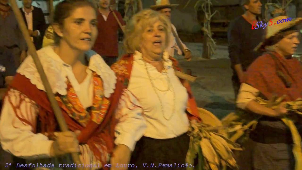 2ª Desfolhada tradicional em Louro, Vila Nova de Famalicão.