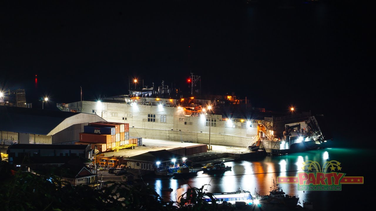 United States Naval Ship 'USNS Burlington' one week visit to Grenada - Sept 22nd, 2022