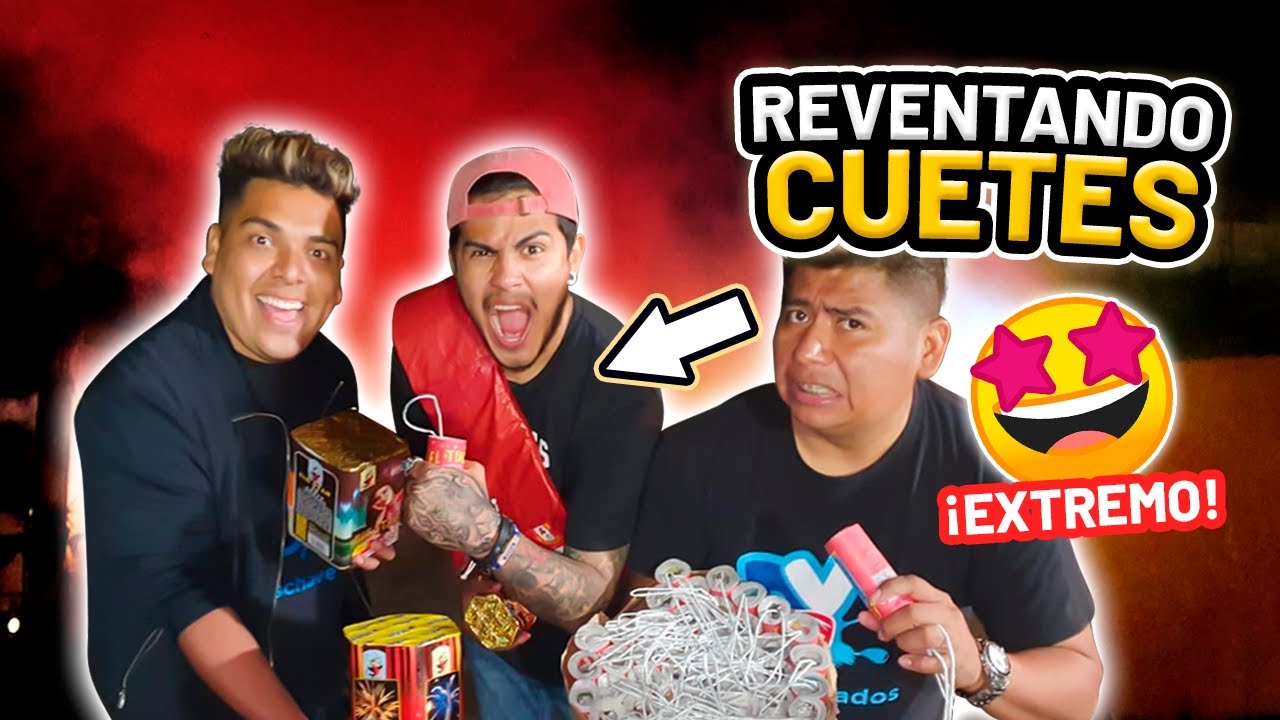 REVENTANDO CUETES SALVADOREÑOS*Casi terminamos quemados*
