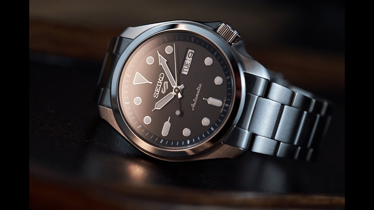 Seiko 5 SRPE55 In Motion - Watch Clicker