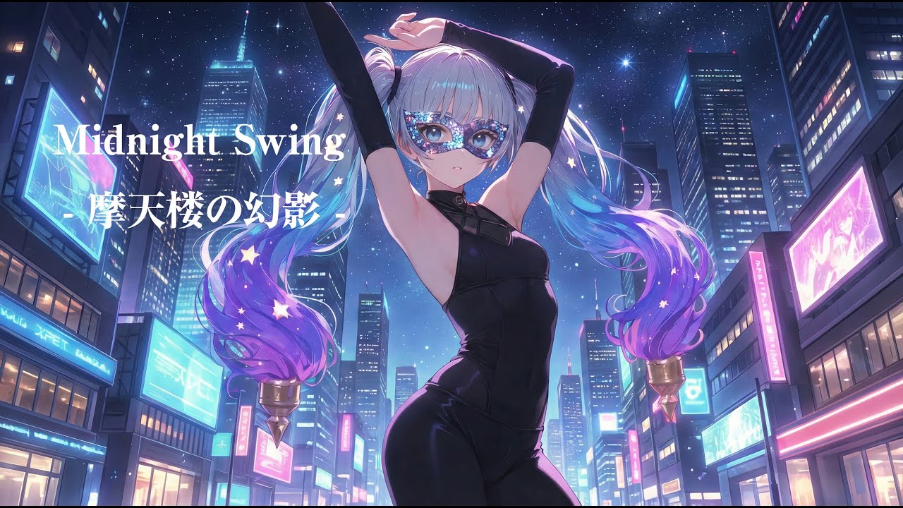 【オリジナル曲】Midnight Swing - 摩天楼の幻影 - / Electro Swing feat. Suno AI by Ru*d