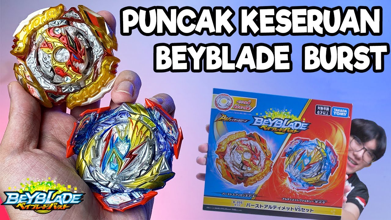 SPRIGGAN & VALKYRIE WUJUD TERAKHIR! Unboxing Beyblade Burst Ultimate VS Set-Beyblade Burst Indonesia