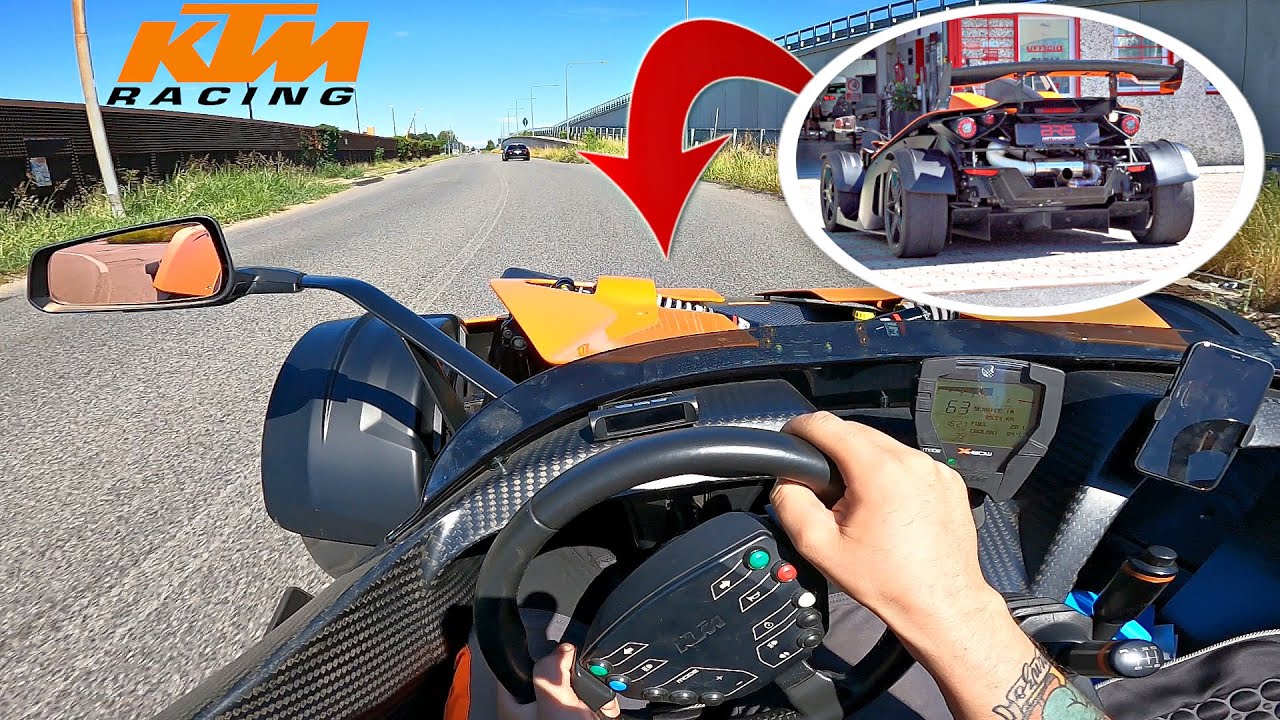 POV Test Drive in a 2008 KTM X-BOW feat. Audi Turbo Engine & Custom Exhaust | So much fun to drive!