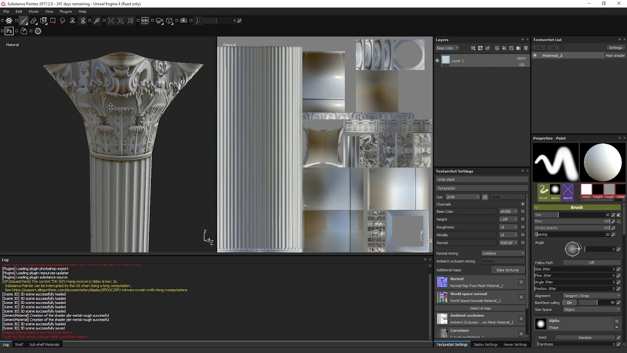 Low Poly Models with High Poly Textures