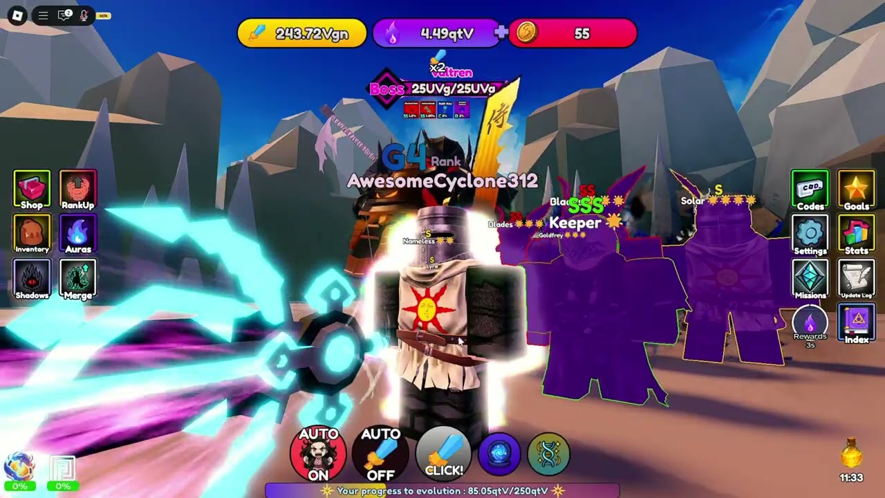 Anime Evolution Secret Bosses Location!! (world14-17) | NEW UPDATE!!