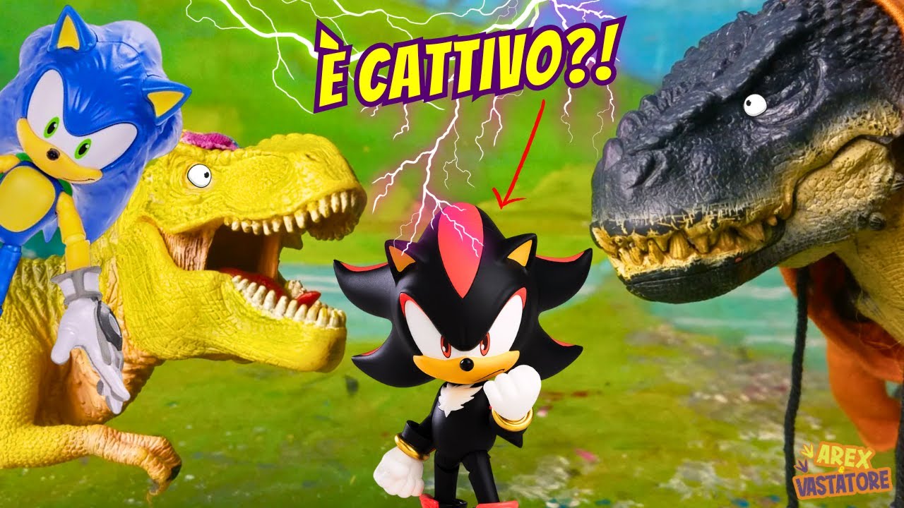 Shadow the Hedgehog vuole distruggere il Parco dei Dinosauri! 🦔💥🦖 [Arex & Vastatore]