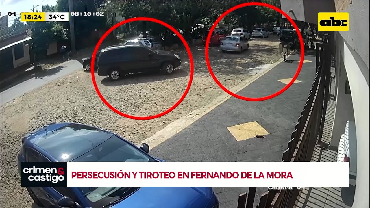 ¿Cómo fue el tiroteo y persecución en Fernando de la Mora?