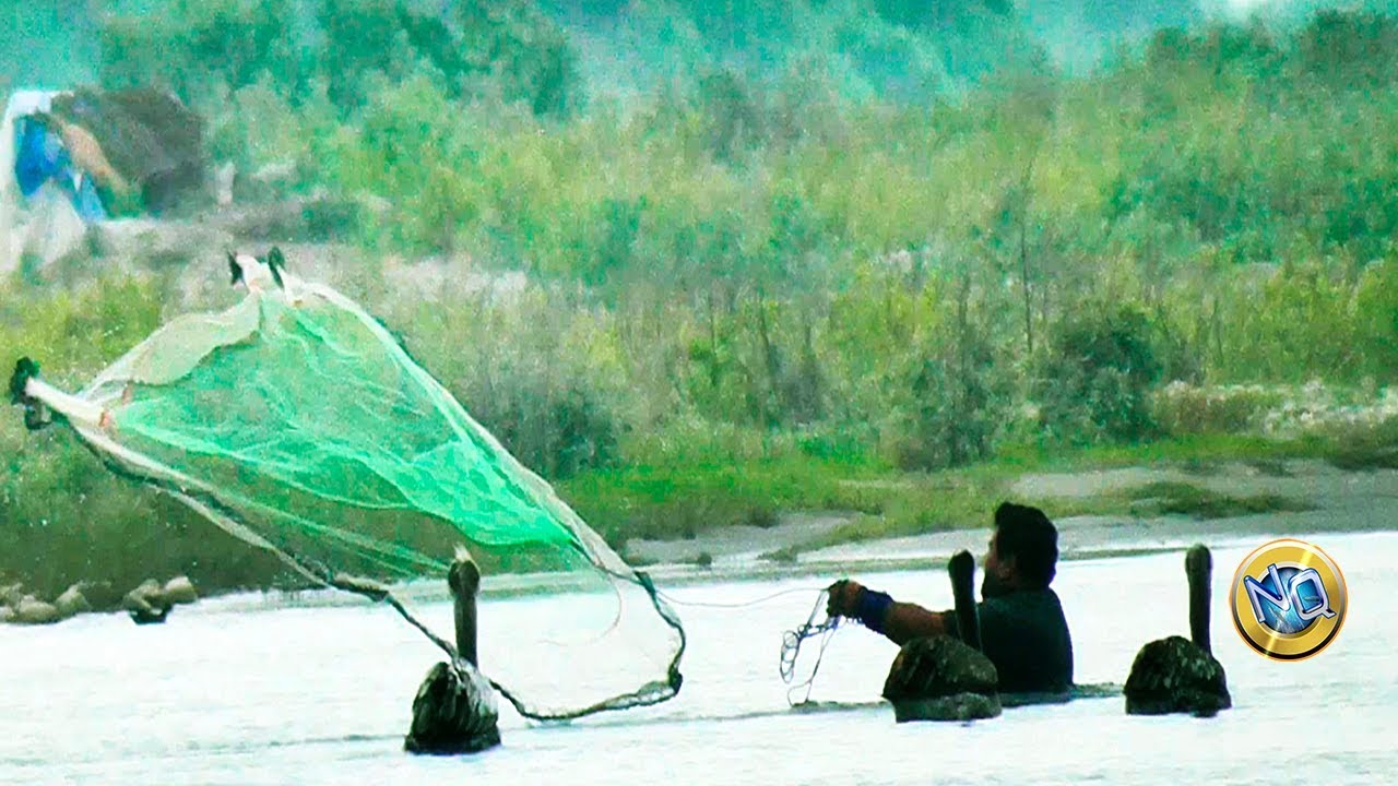 ►PESCA CON ATARRAYA | Fishing cast net