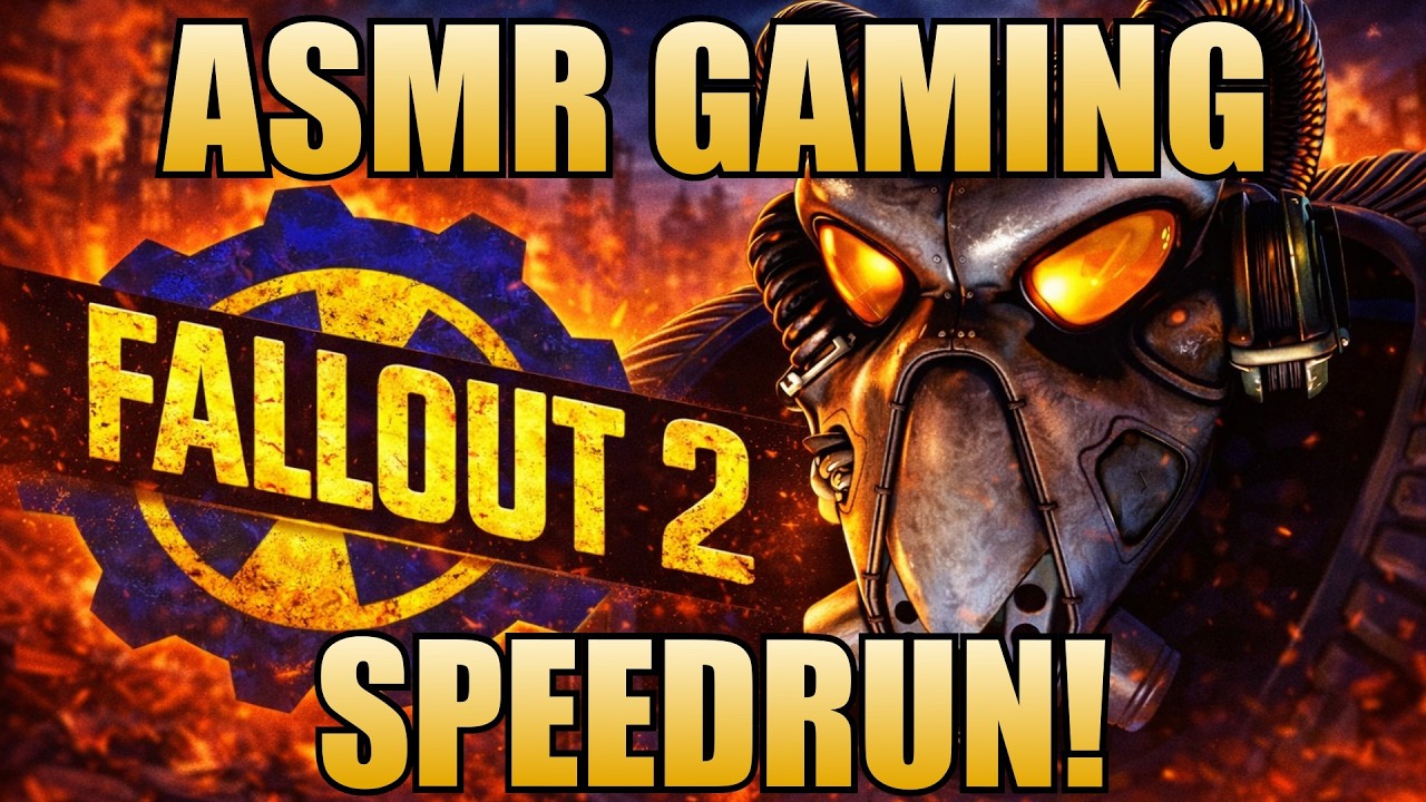 ASMR-игры 🎮 Скоростное прохождение Fallout 2: Сможете ли вы не заснуть до конца?