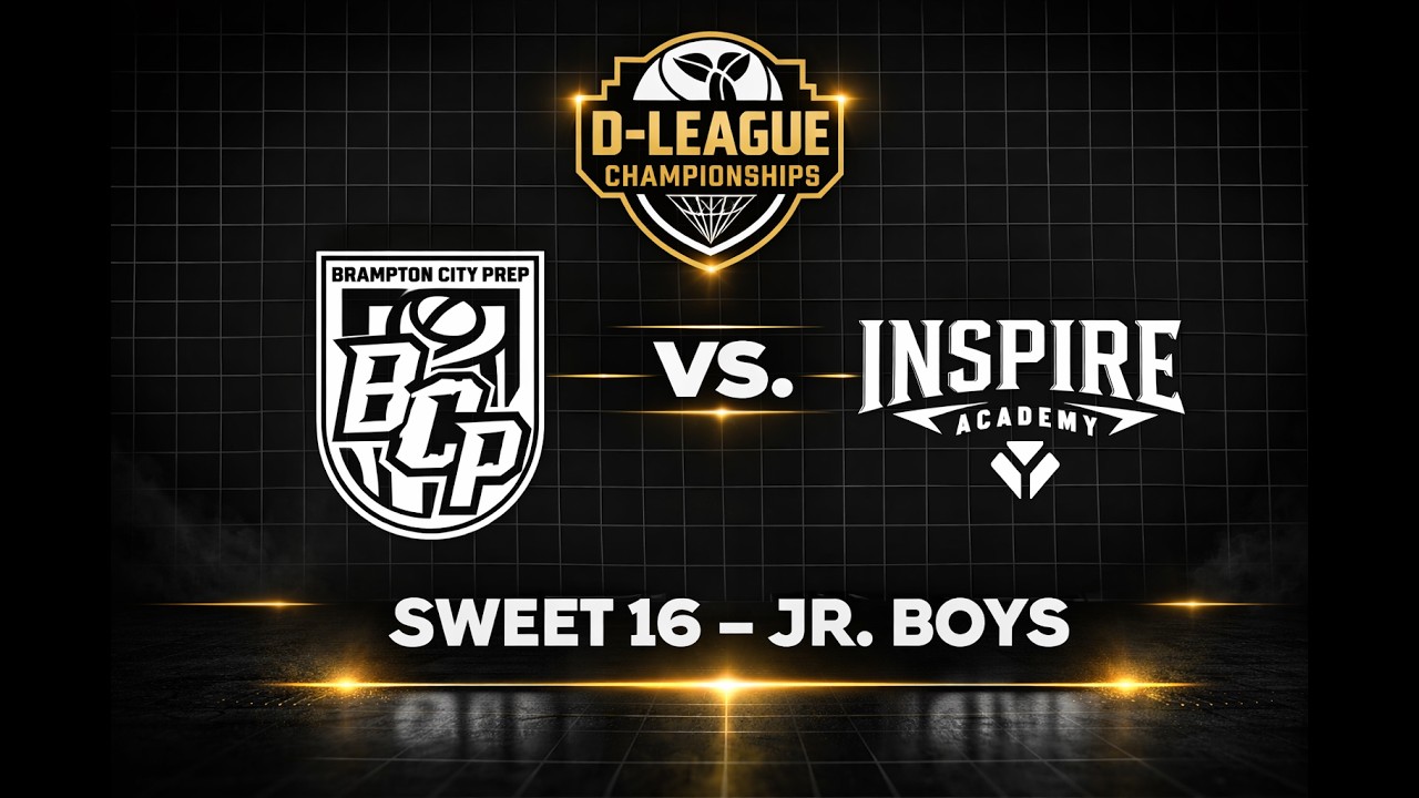 Brampton City Prep South vs. Inspire Academy | D-League Boys Playoff Session | TPASC 2