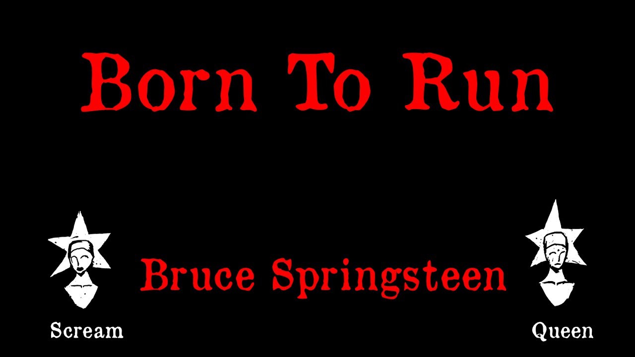 Bruce Springsteen - Born To Run - Karaoke