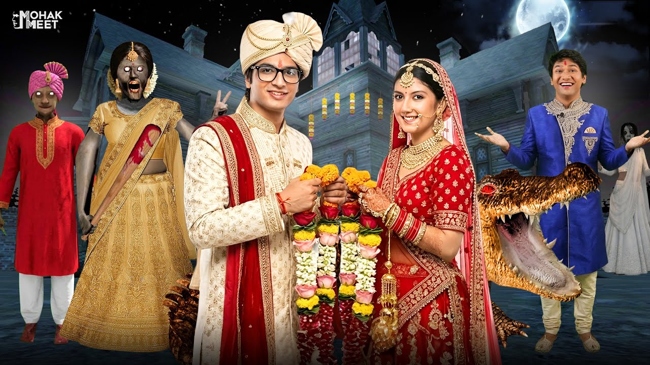 GRANNY : SOURAV JOSHI VLOGS KI SHAADI : ग्रैनी | HORROR GAME GRANNY - SLENDRINA || MOHAK MEET