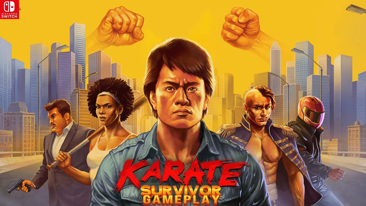Your favorite 80's kung-fu survivor - Karate Survivor [Switch] [HD] Gameplay