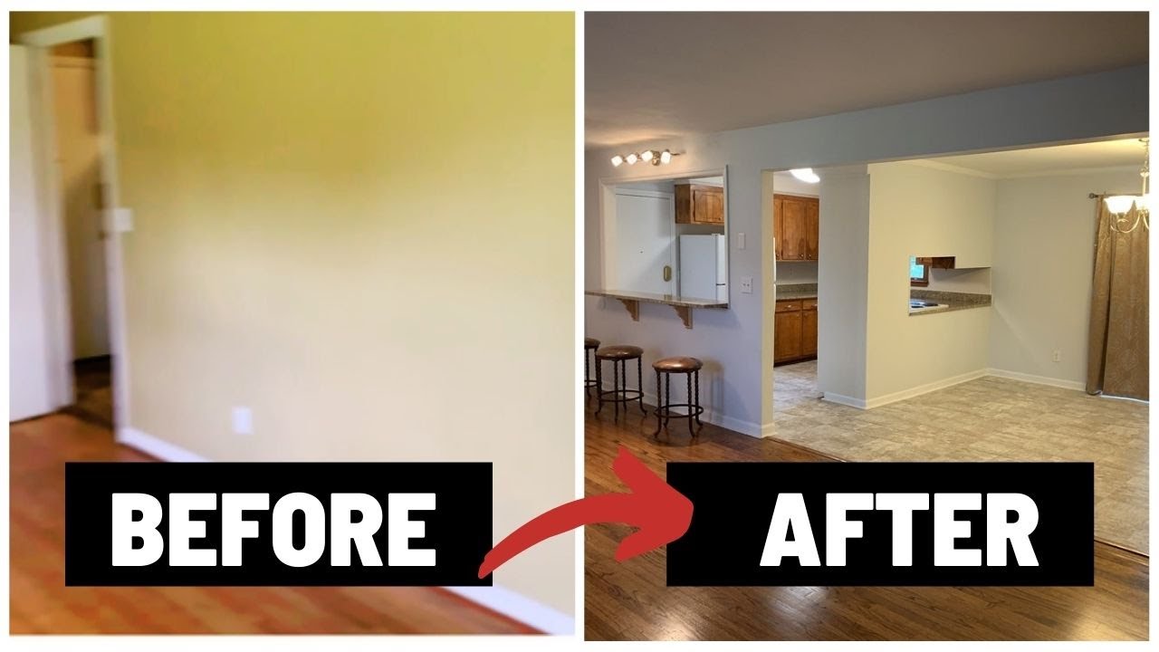 House Flip Before & After | Six week renovation (Vlog 23)