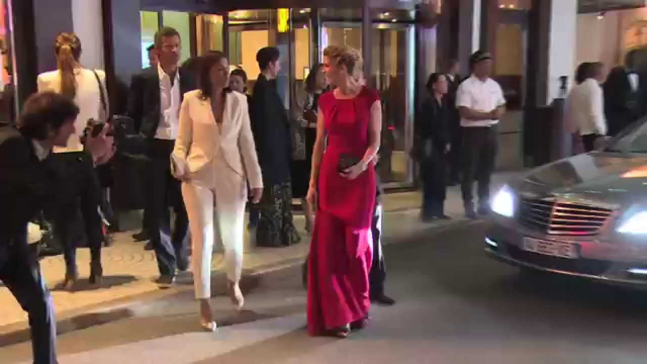 Alice Taglioni Leaving Hotel Martinez In Cannes