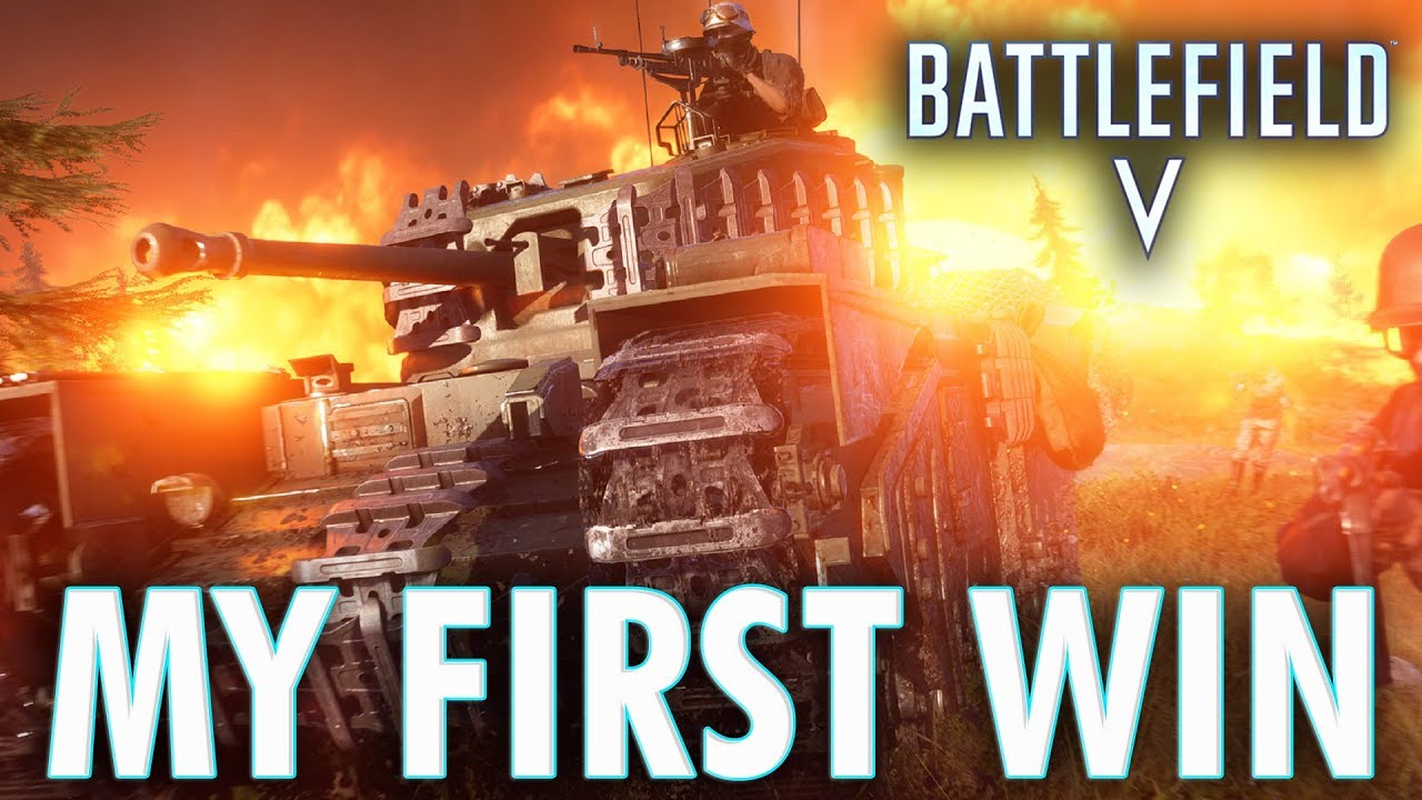 MY FIRST WIN In Battlefield V Firestorm...(18+)