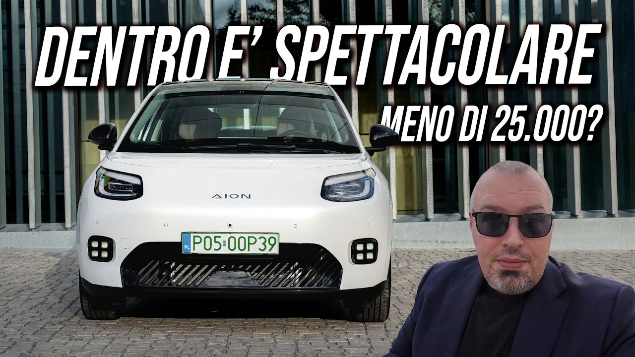 Ho provato la AION UT di GAC: dentro è TOP