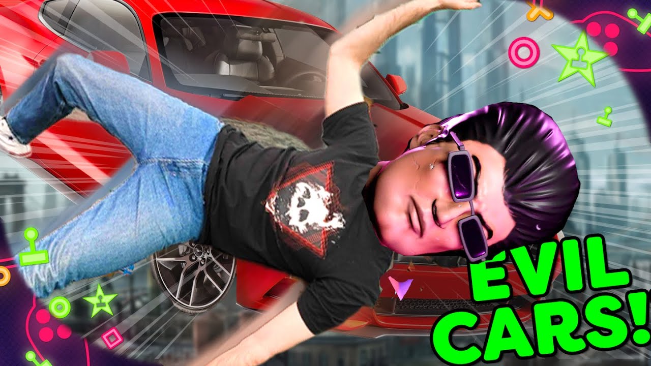 Dodging an Army of Evil Cars in Saints Row 2 - Challenge Accepted