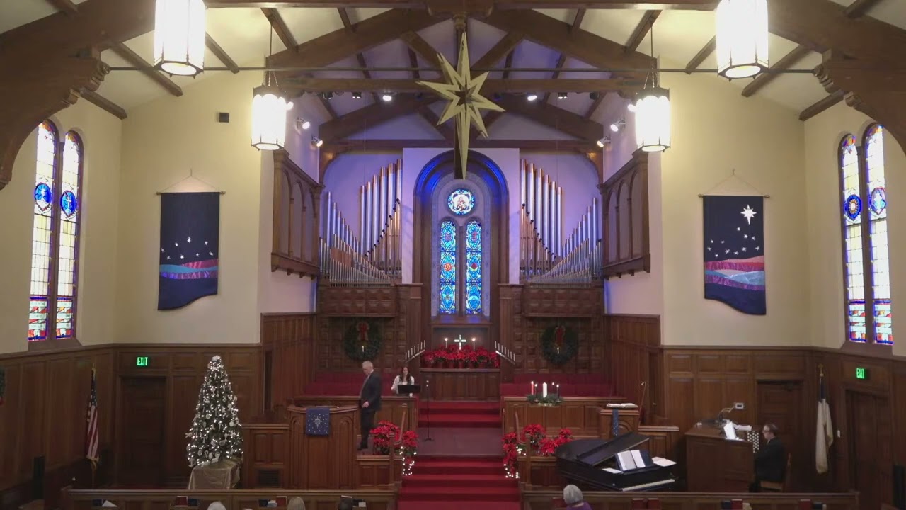 Prelude: Partita on In Paradisum. Bay Shore Church Sunday Worship Service, December 29,  2024