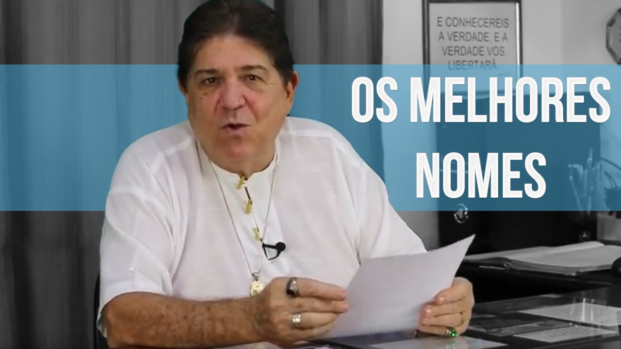 Os MELHORES nomes que existem | Numerologia Cabalística | Prof. Carlos Rosa
