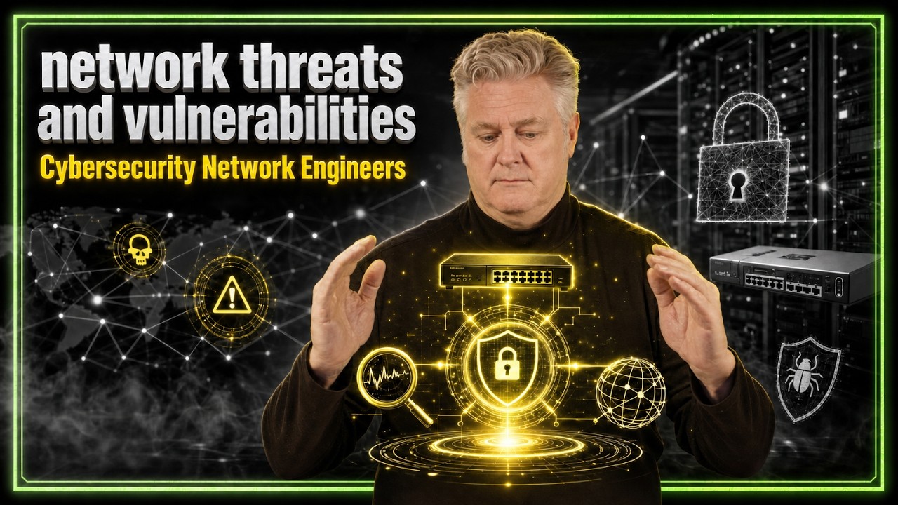 Network Hardware threats and vulnerabilities Concept
