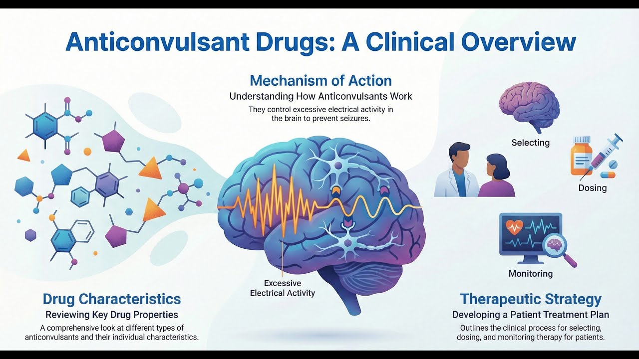 CNS Pharmacology For Medicine (2): Anticonvulsant drugs-1